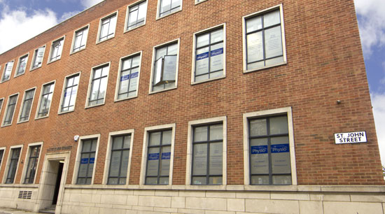 Exterior image of Manchester Physio St John Street Clinic