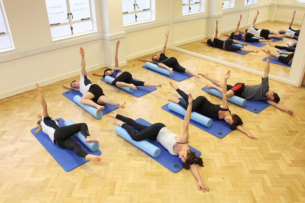 Physiotherapist led pilates class