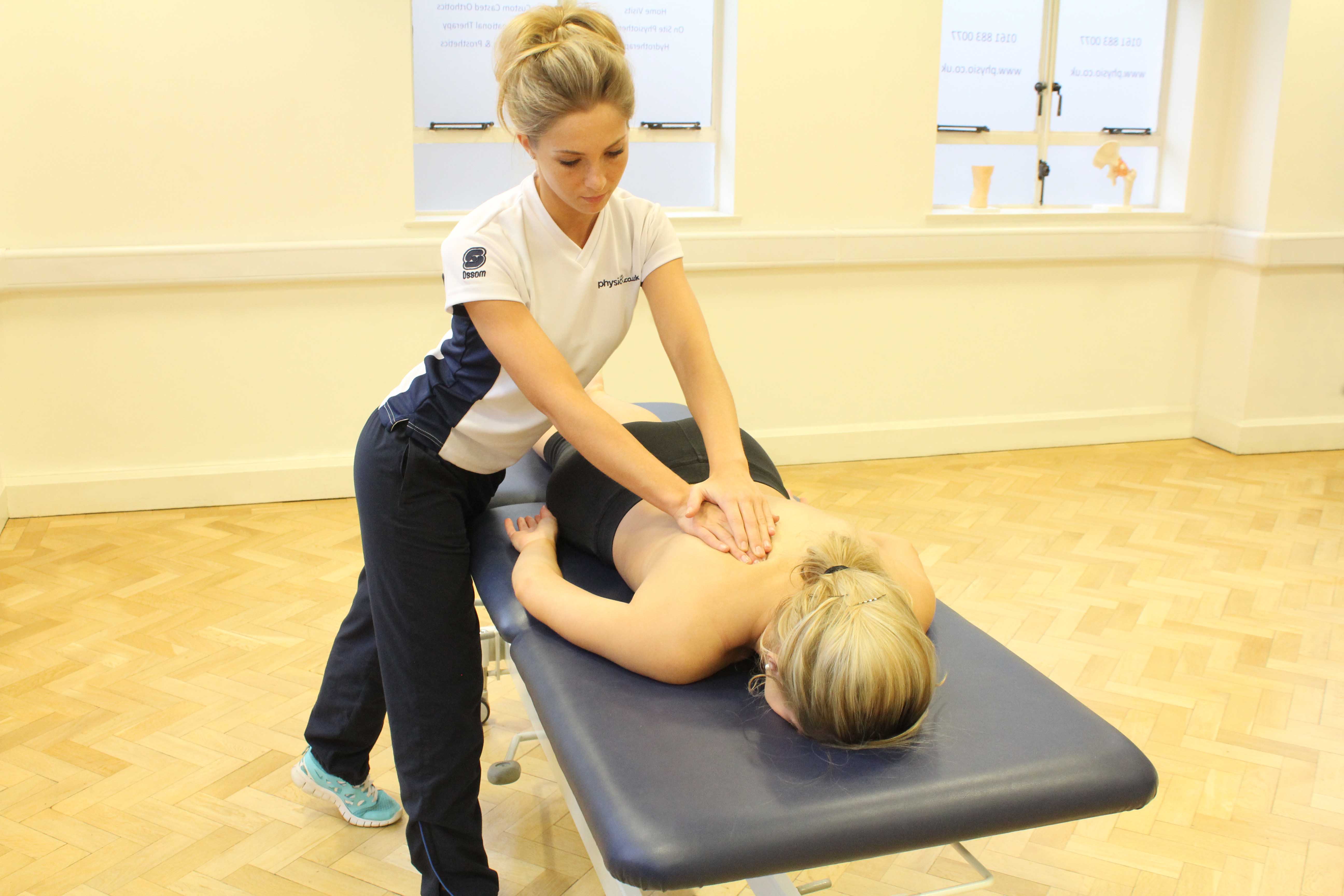 Myofacial release is an effective treatment for the management of long term back problems. Myofacial release is an effective treatment for the management of long term back problems.