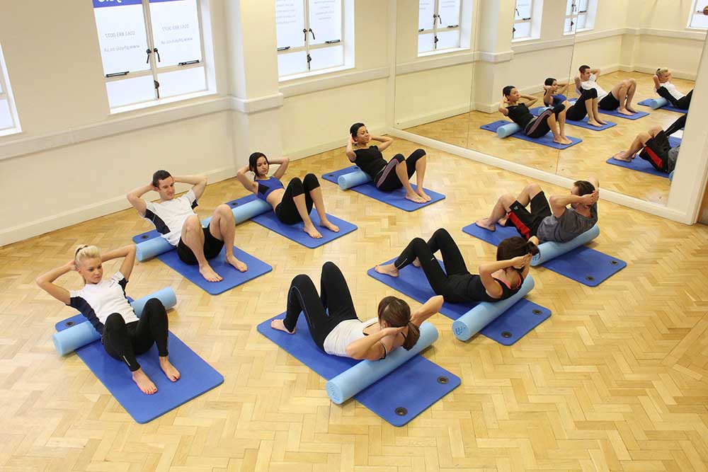 Physiotherapist led pilates class 