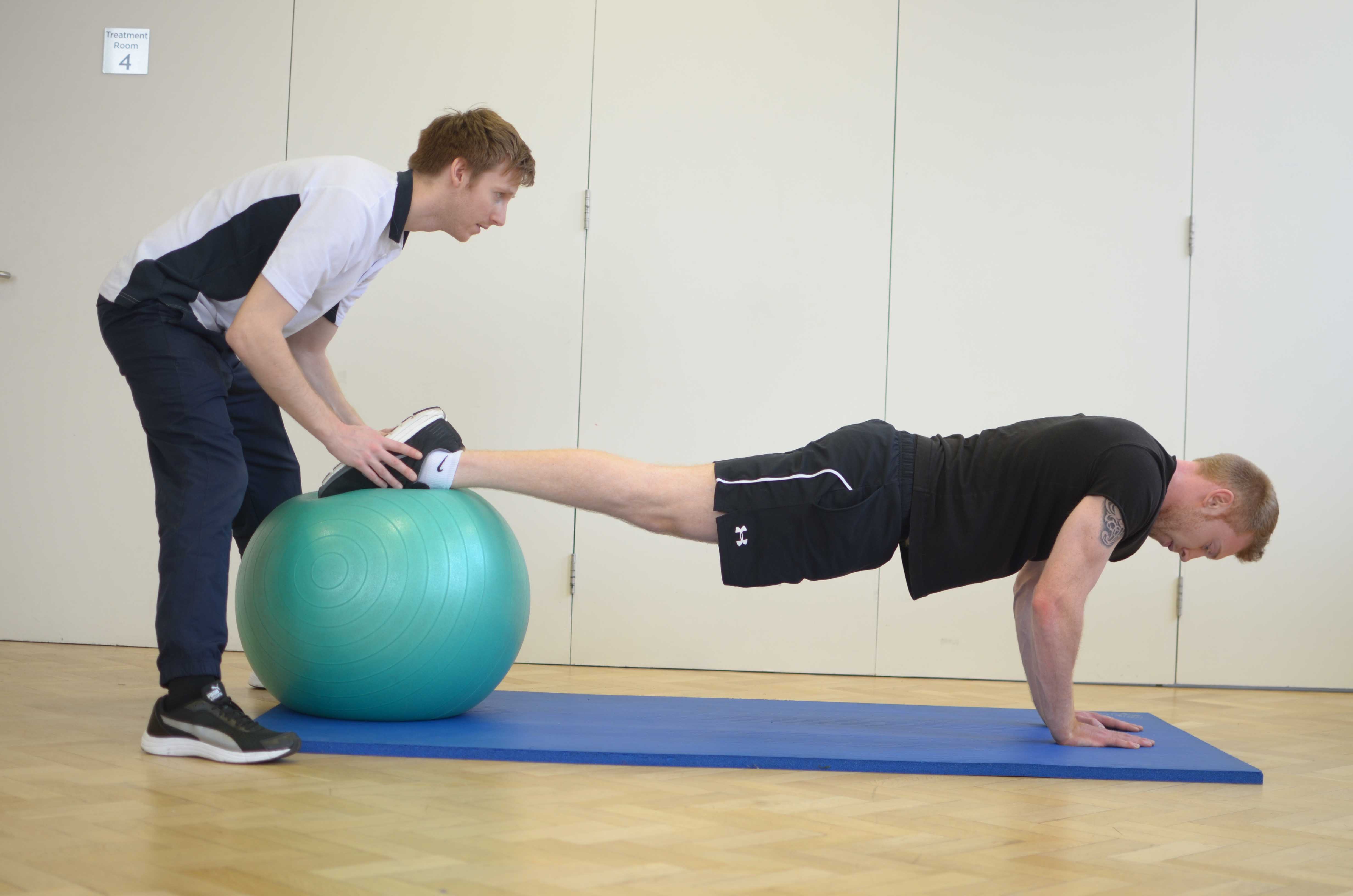 Our physiotherapist provide sport specific rehabilitation following an injury