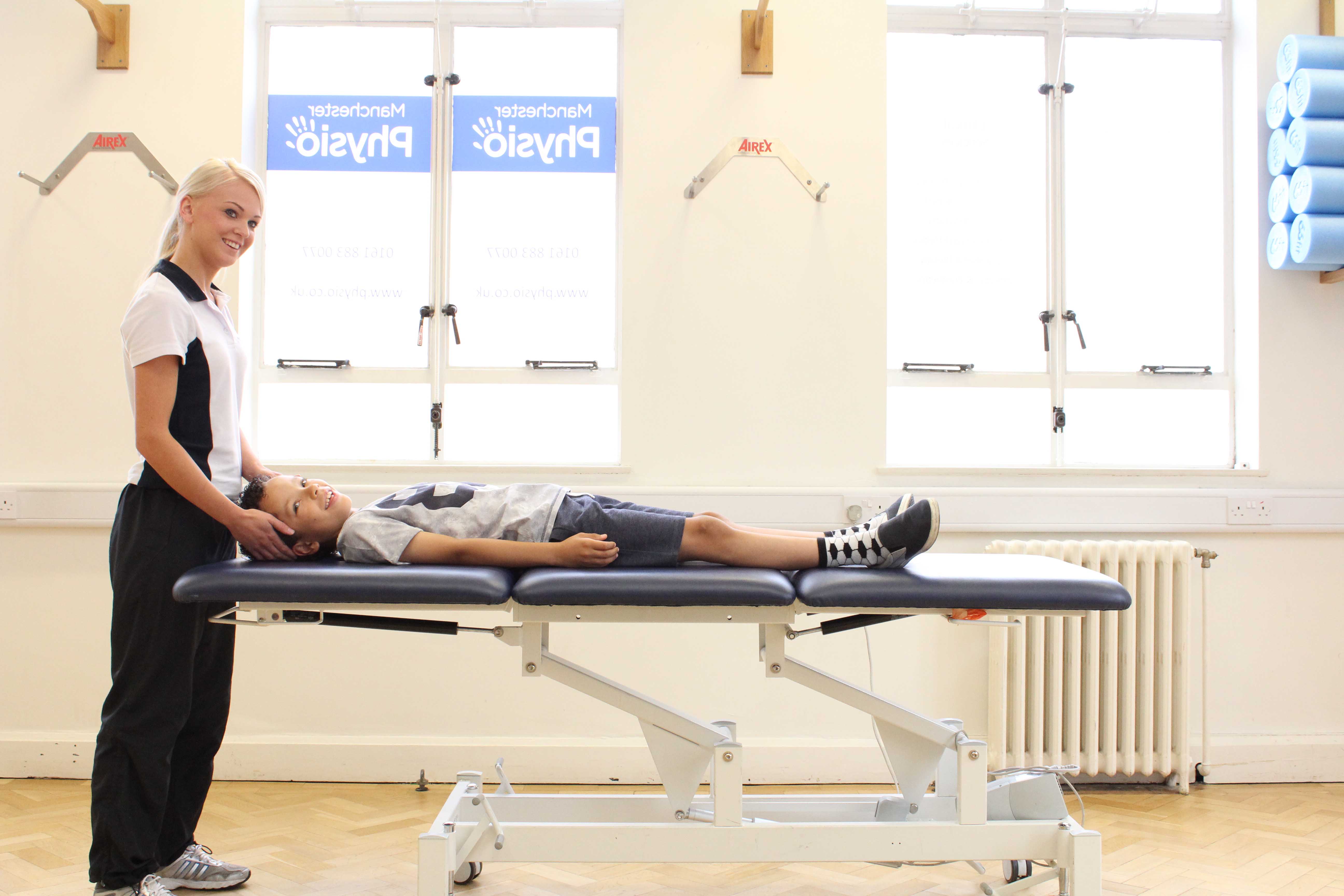 Our physiotherapists can help treat a variety of conditions including torticollis. Our physiotherapists can help treat a variety of conditions including torticollis.