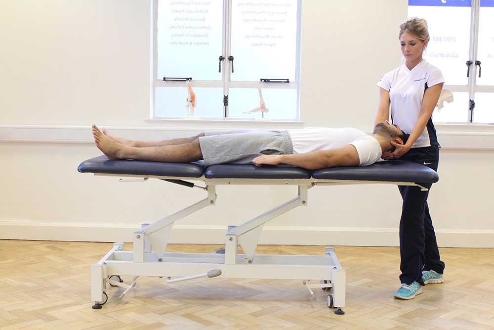 Vestibular rehabilitation exercies carried out by a specilaist therapist Vestibular rehabilitation exercies carried out by a specilaist therapist